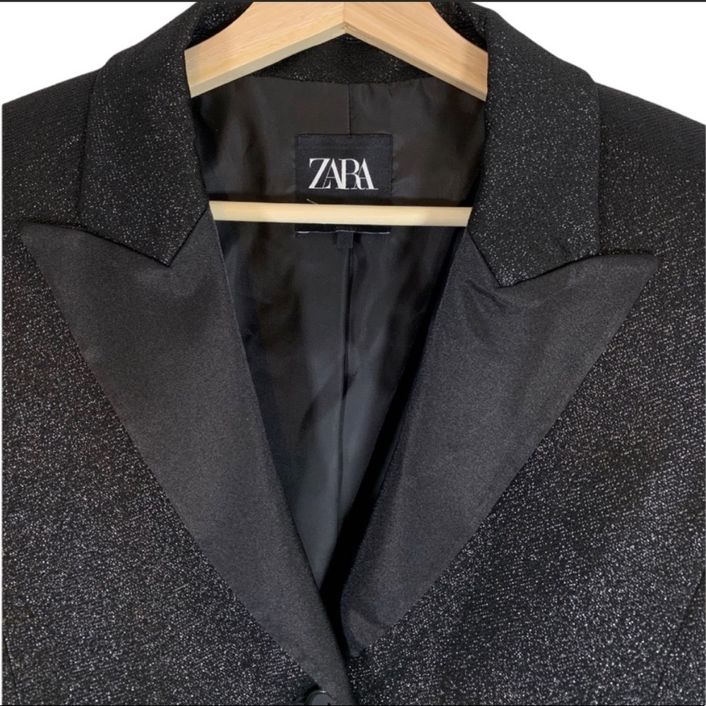 NWOT Zara tuxedo blazer - Picture 3 of 4